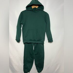 Comfort Meets Cool: Ultra-Soft 2-Piece Hoodie & Jogger Set, Size Medium